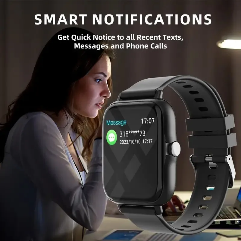2026 New Smart Watch Bluetooth Talking Blood Oxygen/Blood Pressure Monitor Smart Watch for Women Men Holiday Gift 5
