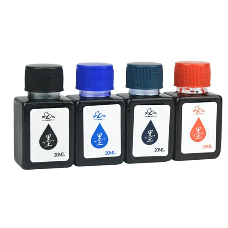 20ml Dip Pen Ink Bottle Cartridge Blue Ink Fountain Pen Ink Refilling