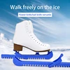 Plastic Ice Blade Protector Non-Slip Universal Ice Skate Blade Guards Wear-Resistant Ice Knife Blade Protector Sleeve for Hockey 3