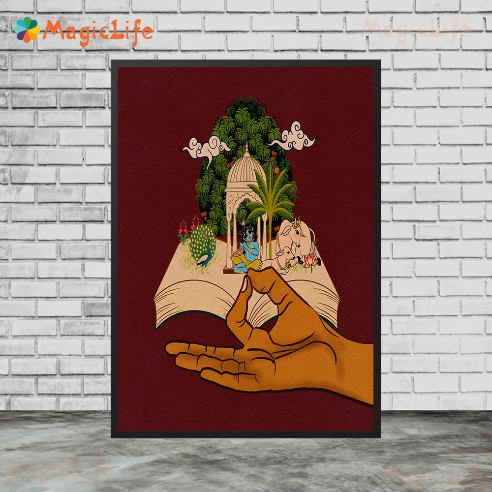 صور جدار دين الله الهندوسي لغرفة المعيشة ، لوحة قماشية ، ملصق بدون إطار ،  لورد شيفا ، كالي ، غانيشا - AliExpress, image size:1000x1000