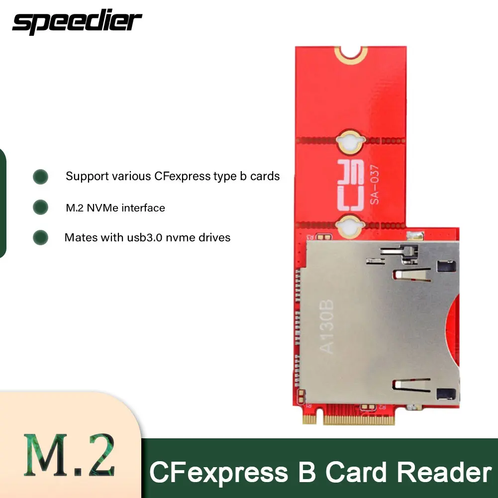 

NGFF порт M.2 Nvme к камере Cfe Cfexpress карта PCIe адаптер кардридер типа B CfE