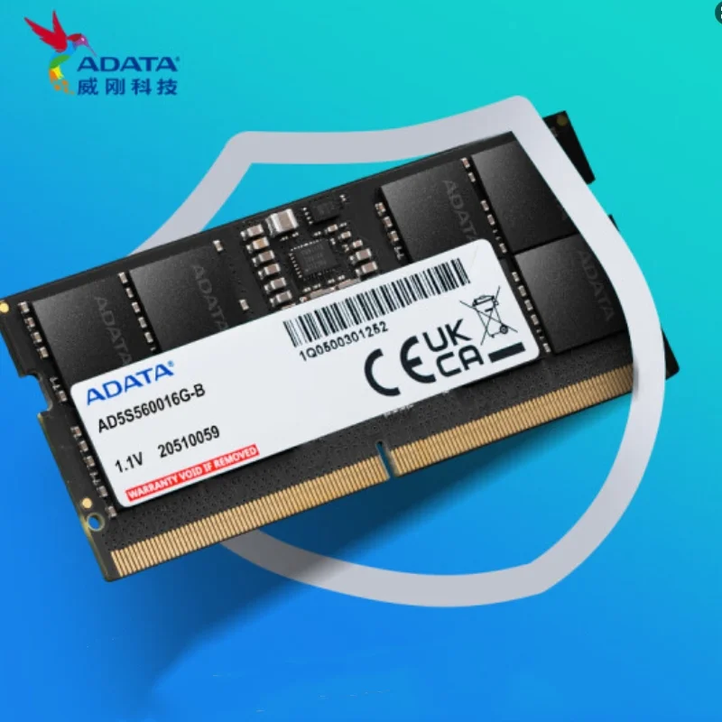 ADATA DDR5 SODIMM RAM 5600MHz 4800MHz 16GB 32GB 1.1V Notebook