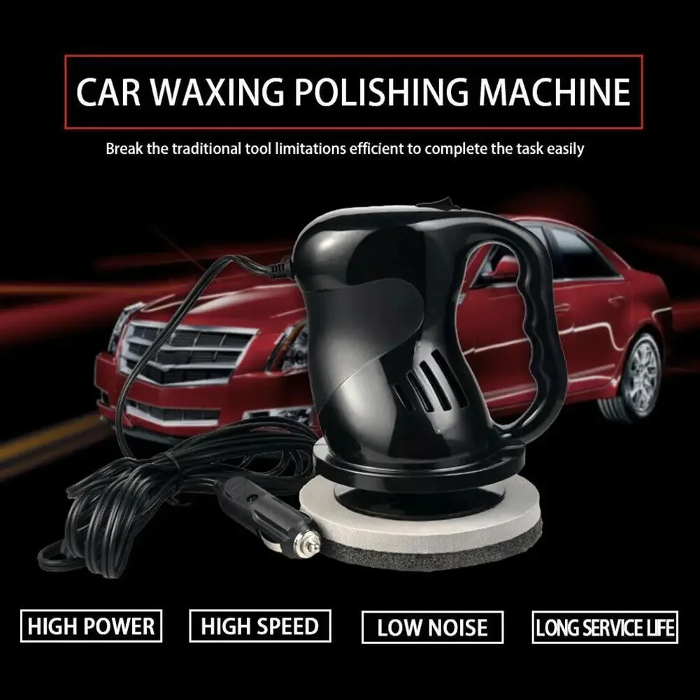 Portable Electric Sander Auto Vehicle Polisher Electric Tools Buffing Waxing Waxer Car Polishing Machine Waxed Buffer Cleaner 5