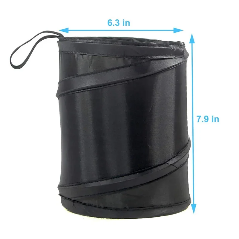 Car Garbage Bag Car Trash Can Portable Garbage Bin Foldable Pop-up Waterproof Bag Waste Basket Interior Accessories