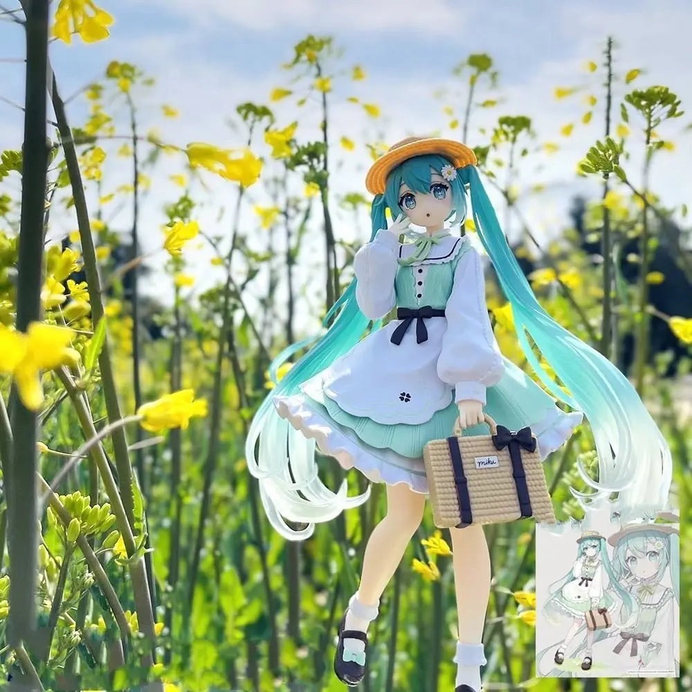 Hatsune Miku Anime Figurine - Fashion Country Version 20cm Cute Kawaii Girl Action Figure - Adorable Desktop Decor