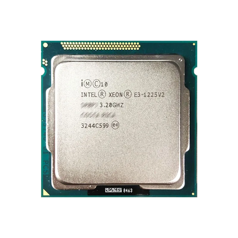 Intel xeon e3 1225 v2 E3-1225V2 usado 3.2 ghz quad-core quad-thread 8m ...