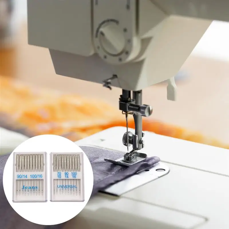 2 Boxes Sewing Machine Accessories Needles Quilting Machines Household Stiching Home Replacement Stainless Steel Sewing Supplies - 4
