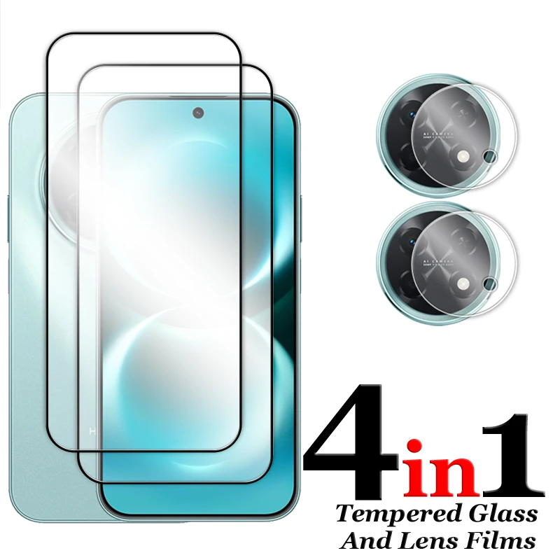 Premium 6-in-1 Tempered Glass Screen Protector with Full 2.5D Coverage