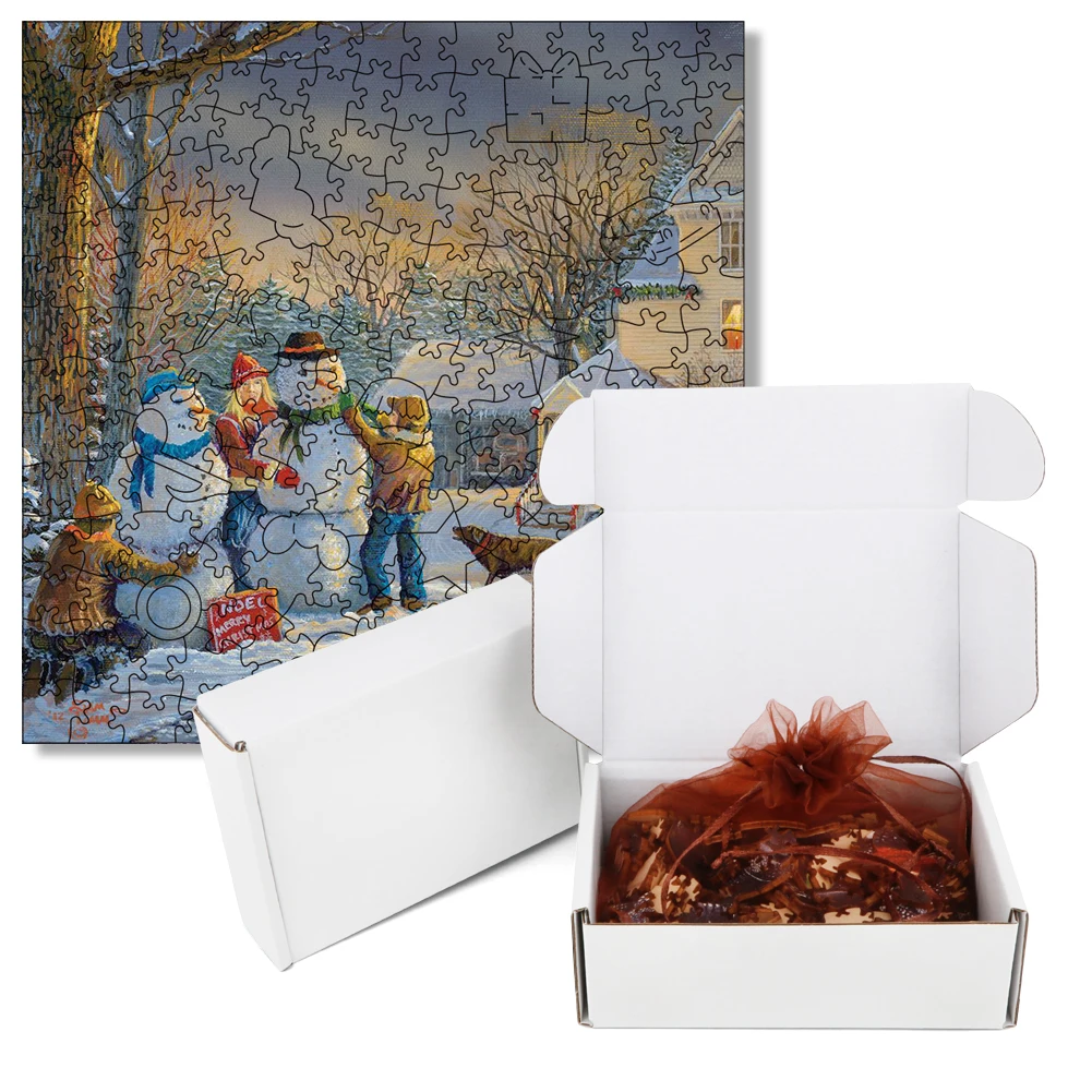 Рисунок 5 - 3D-пазлы деревянные для снежков