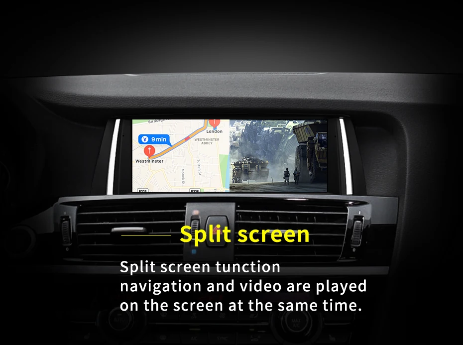 ID8 Qualcomm 8Core For BMW X3 X4 F25 F26 Car Video Player Android Auto Carplay S