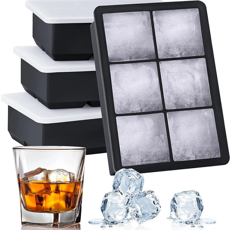 Silicone Ice Cube Maker 4/6/8/15 Grids