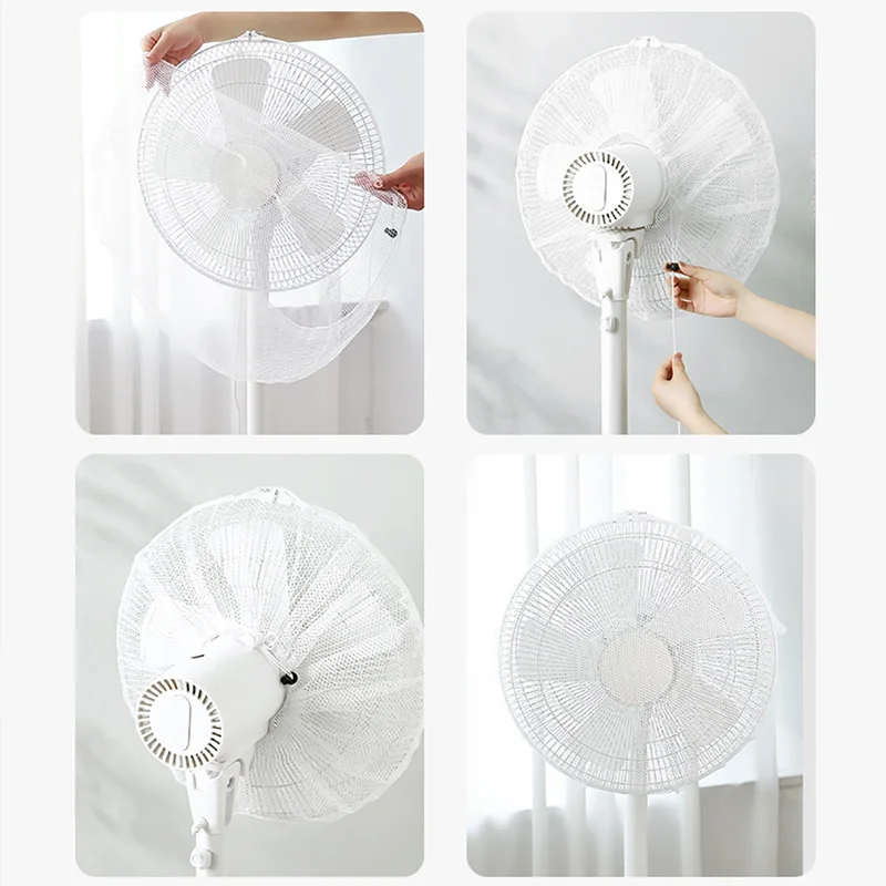 1PC Universal Fan Cover Children's Fan Case Dust Cover Protector Net Baby Electric Fans Fingers Guards Safety Mesh
