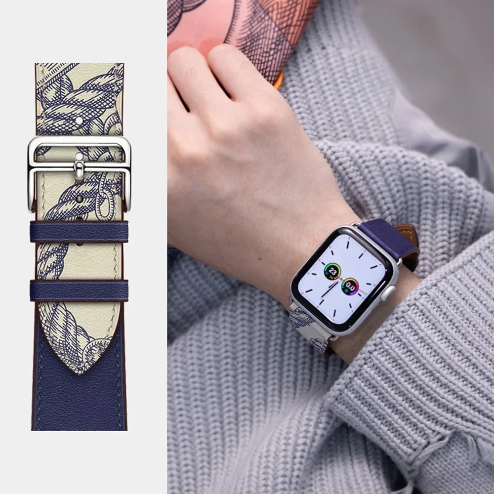 Premium Sport Leather Watch Straps - Versatile and Stylish Design