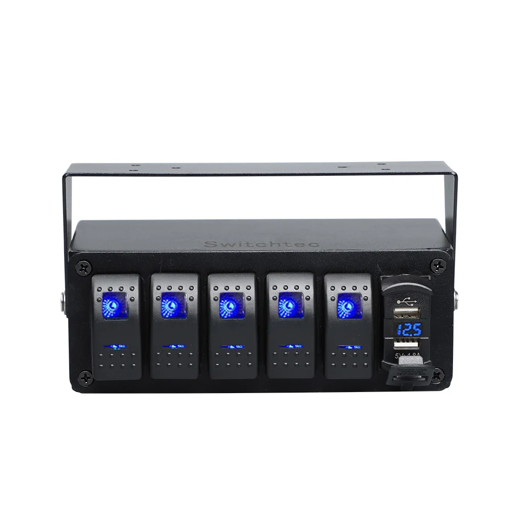 

5-клавишная клавишная панель с 4,8 а двойным корпусом USB