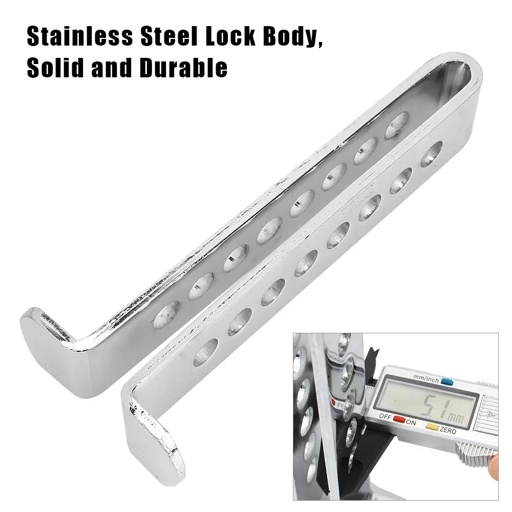 Stainless Steel Car Pedal Lock for Universal Auto Security