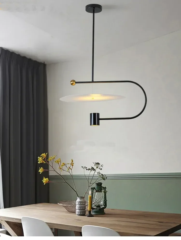 Description Picture 5 of itemDanish designer LED Pendent Lamp Nordic Creativity Table Dining Room Bar Counter Chandelier Home living Decor Hanging lights