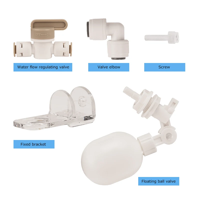 Auto Aquarium Water Changer Kit Power Free Fish Tank Float Ball Valve Type Auto Water Filler Level Controller 1/4 Inch