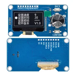 High-Resolution OLED Display with Integrated Rotary Encoder Module (1.3 inch  OLED)