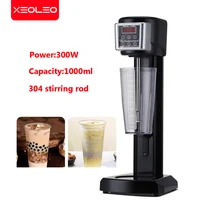 XEOLEO Electric Milkshake Machine Electric Milking Blender 300W Milk Frother Blender Machines Kitchens Accessories for Home Bar 1