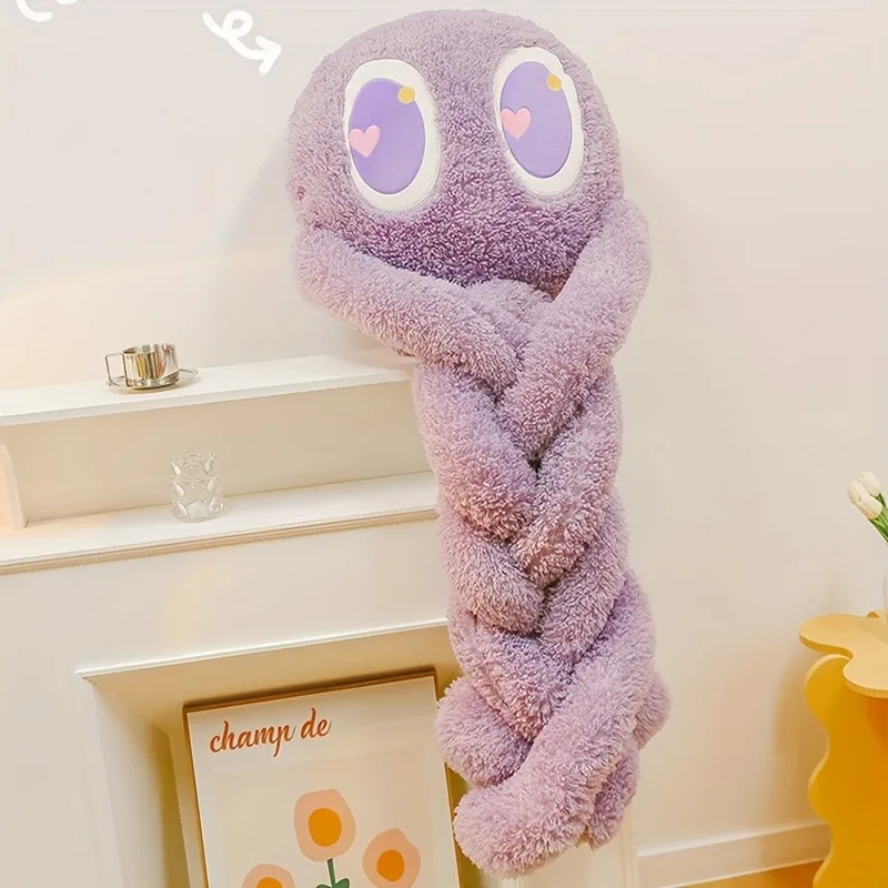 35.4Inch Adorable Long-Legged Octopus Plush Doll Pillow, Soft Stuffed Comfort Toy, Lovely Throw pillow Gift For Birthday&Holiday