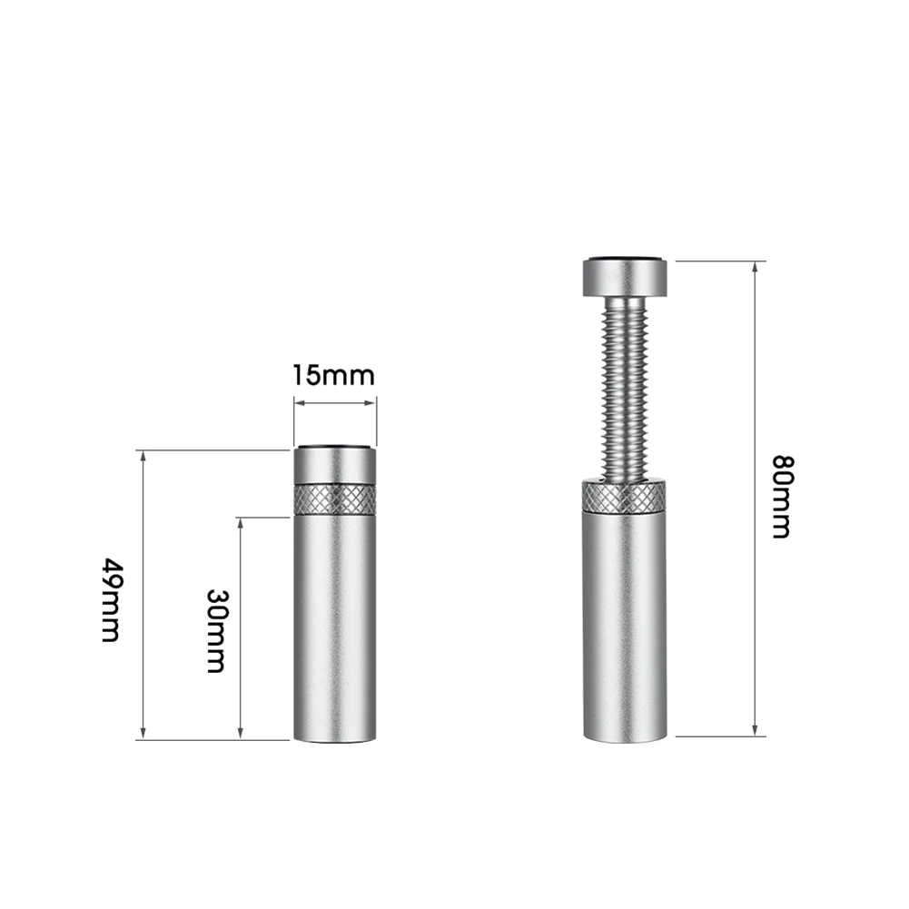 Adjustable Aluminum Alloy GPU Support Bracket with Telescopic Rotary Screw