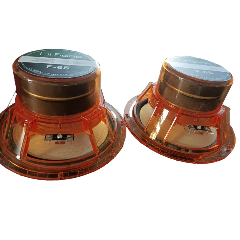 6.5 Inch HIFI Full Range Speakers LS-011 F6S Bookshelf Solution Double Magnetizing 20W&ndash;40W/8Ohm 1 Pair