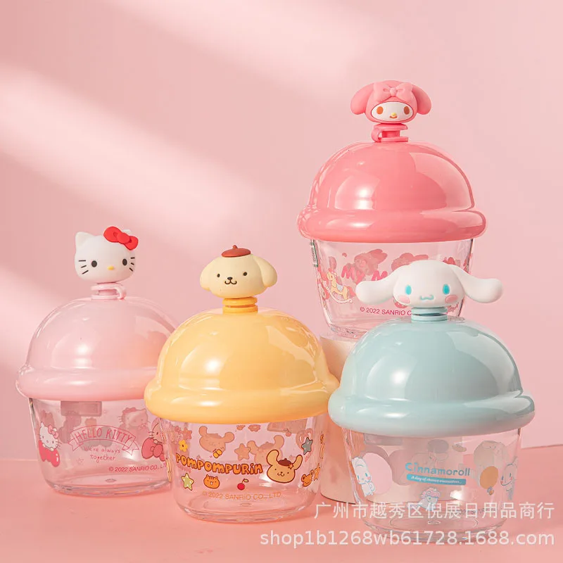 

Hello Kitty Kawaii My Melody Cinnamoroll Cartoon Doll Milk Tea Planet Cup Anime Sanrioed Girl Heart Cute Children's Water Cup