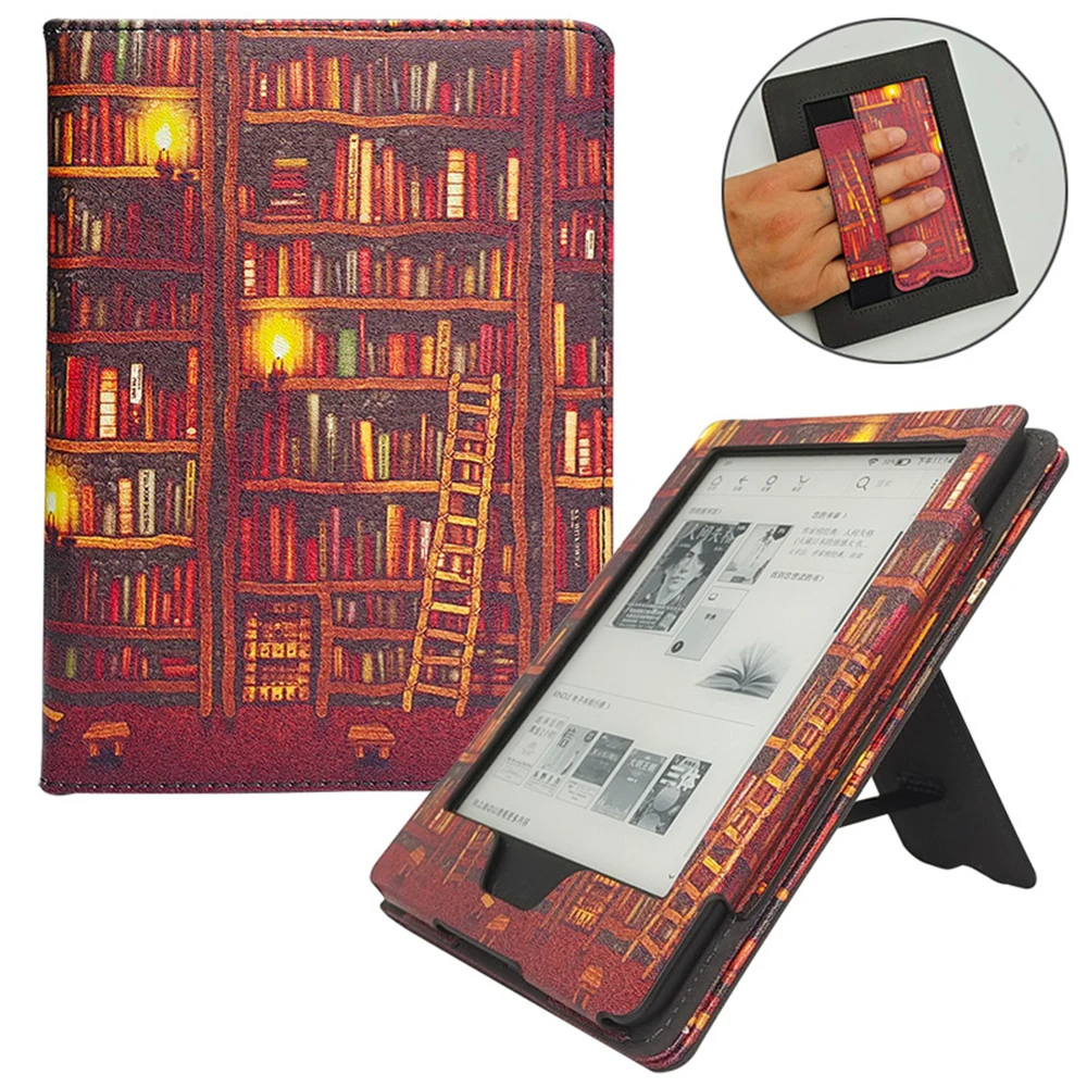 Funda para Kindle Paperwhite de 7ª generación, cubierta para Kindle  Paperwhite 3/2/1 (DP75SDI/EY21) con soporte para dormir/despertar/Tira de  mano inteligente - AliExpress