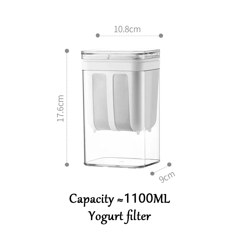 Greek Yogurt Maker Yogurt Filter Stainless Steel Strainer Whey Separation Tools Cheese Moisture Seperator Kitchen Accessories - Image 8