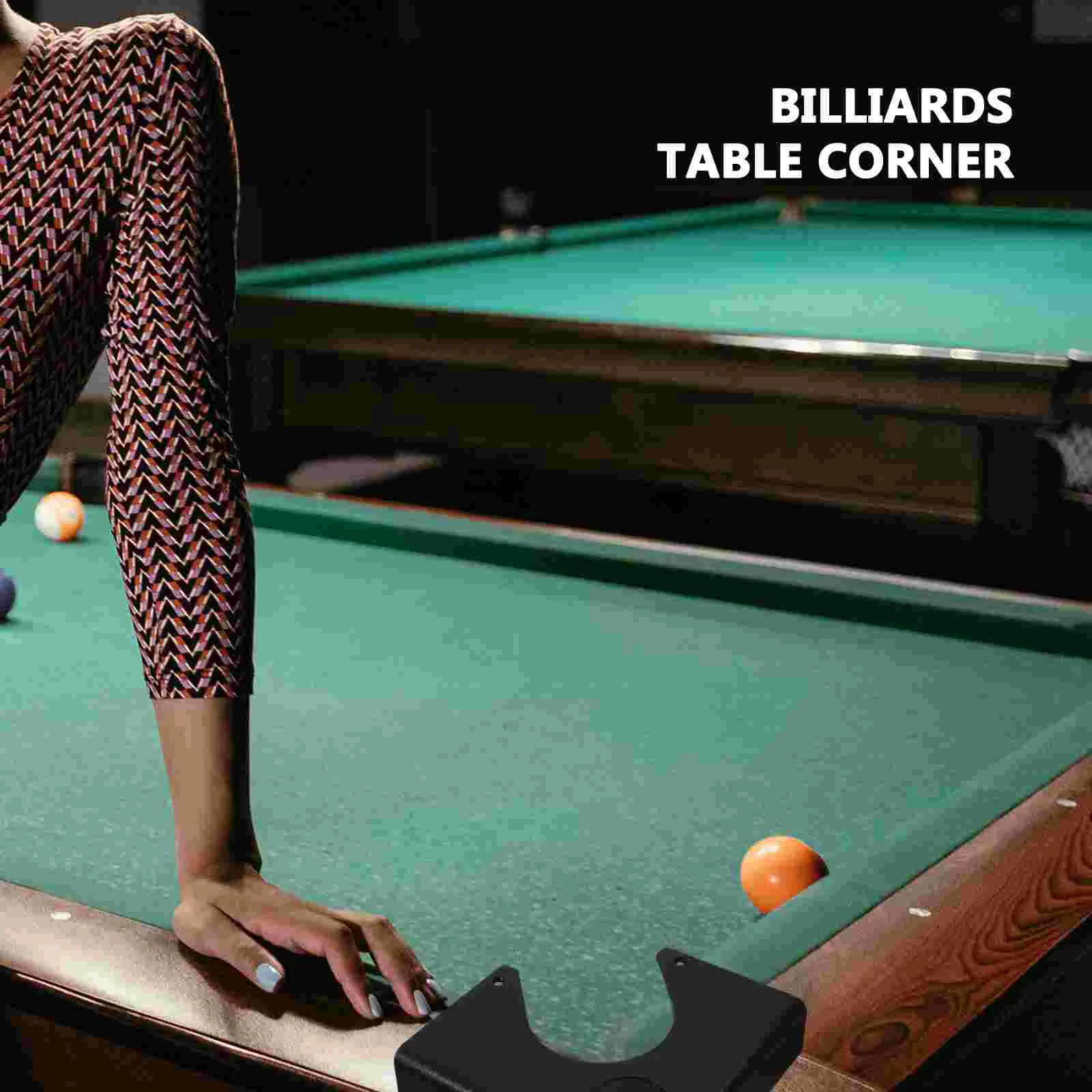 Chrome Metal Pool Table Corner Guard Plate Billiard Table Accessories Snooker Parts Metal Corner Plates Pool