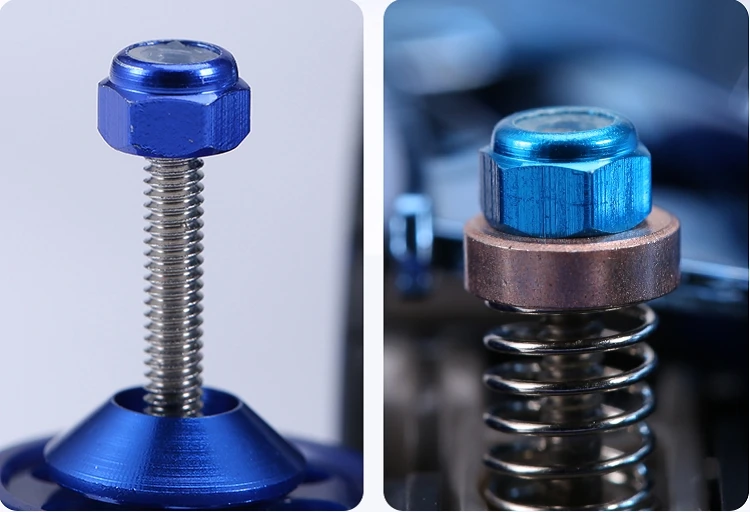 Hobbypark Aluminio Tuercas De Bloqueo De Rueda M4 Nylon