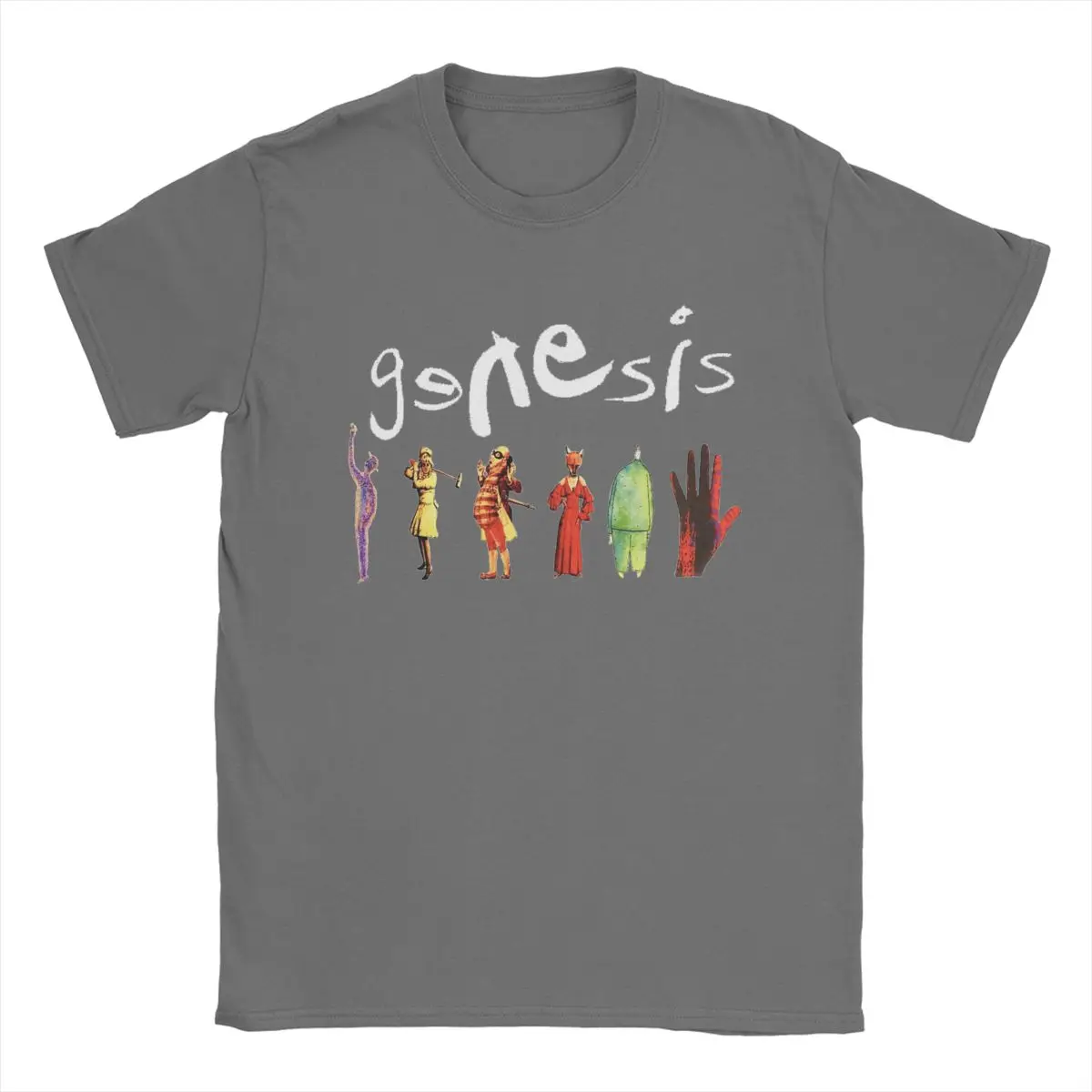 Men's Pure Cotton Crew Neck Short Sleeve T-Shirt - Party Tops