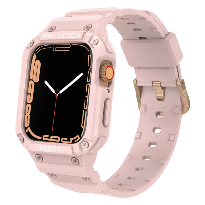 Transparent Silicone Armor Sport Band Case