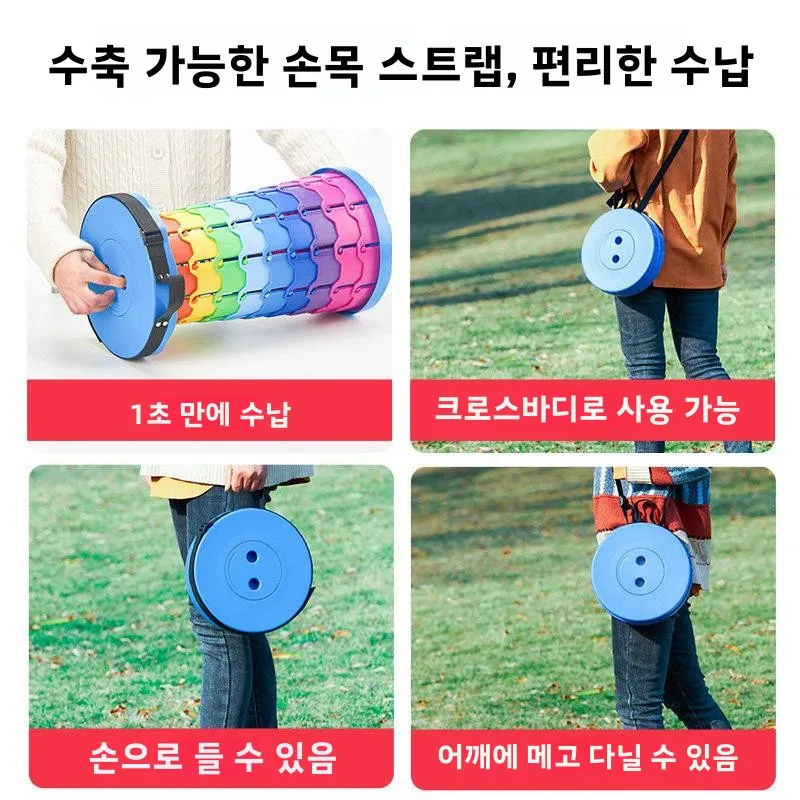 휴대용 야외 여행 조절식 접이식 의자 캠핑 장비 낮은 등받이 지원 경량 피크닉 의자 (공원용)