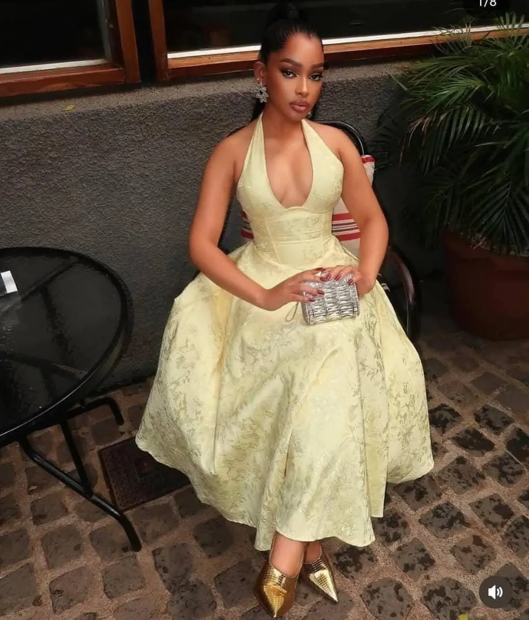 Glamorous Strapless Leather Mini Dress - Empire Waist Elegance photo review