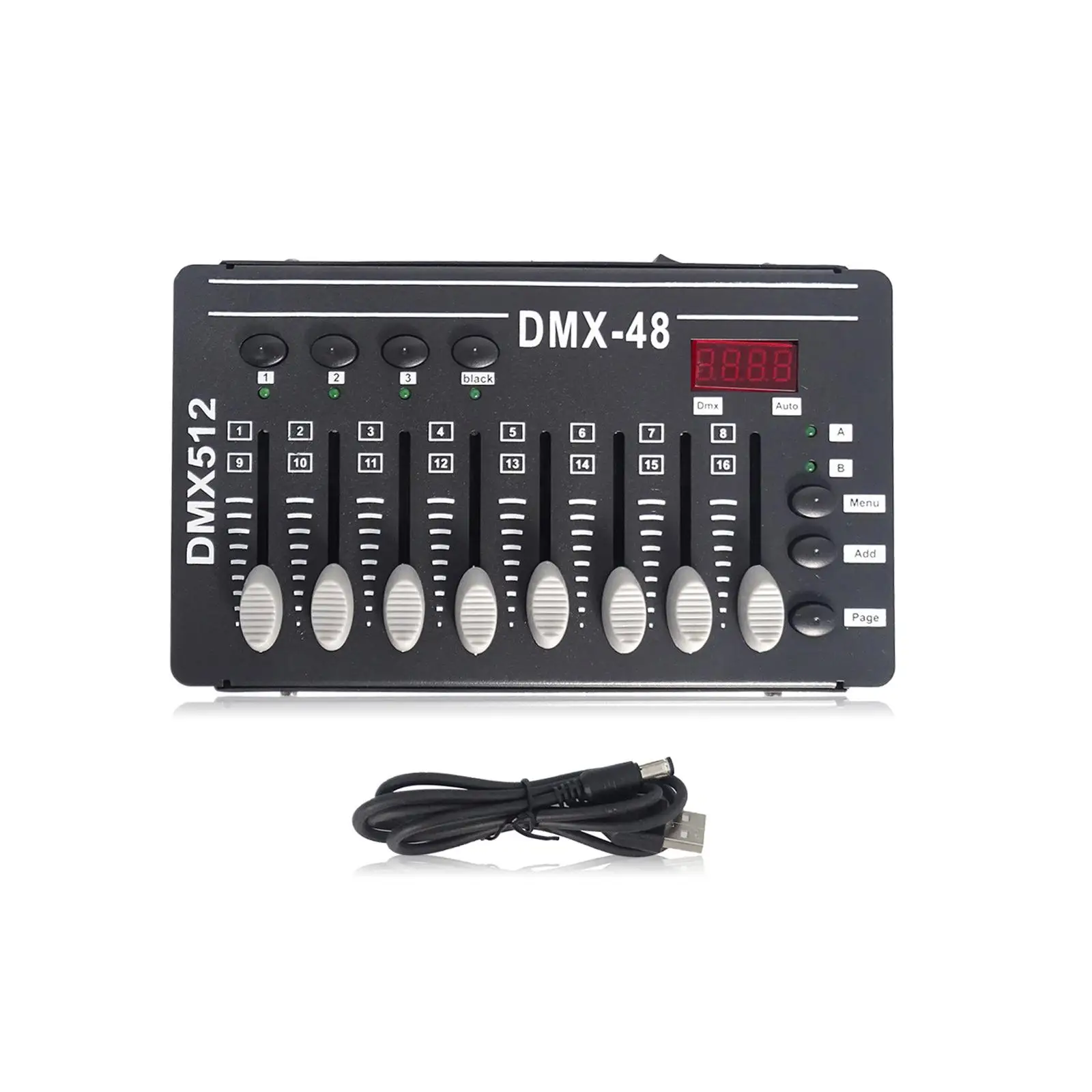 

Флэш-контроллер, Электрический Dmx, портативный диско-контроллер с USB кабелем, флэш-контроллер