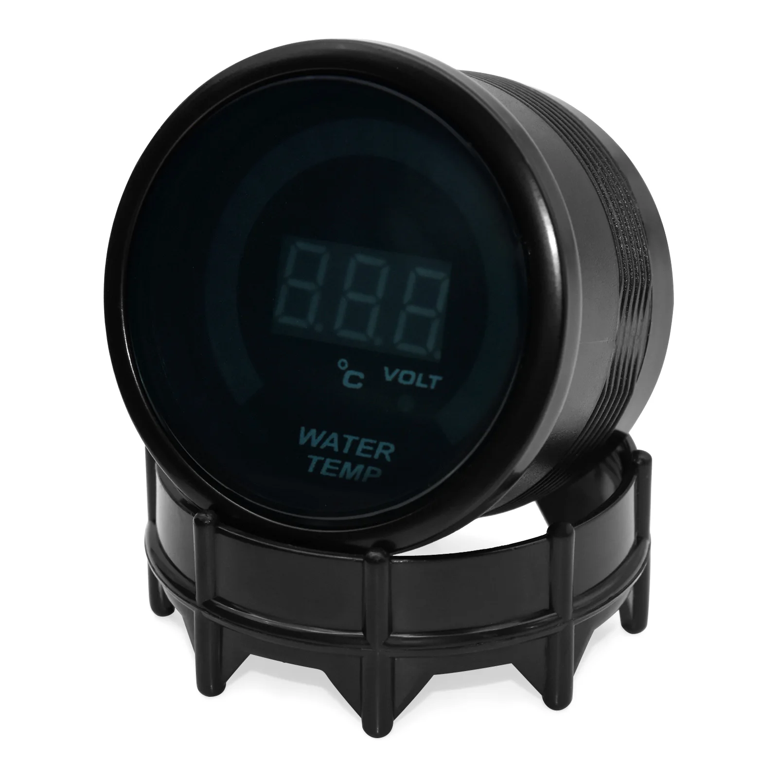 20150 섭씨 52mm 20 LED 스모크 페이스 수온계, 냉각수 온도 센서 10mm 차량용 계기판이 있는 수온 측정기