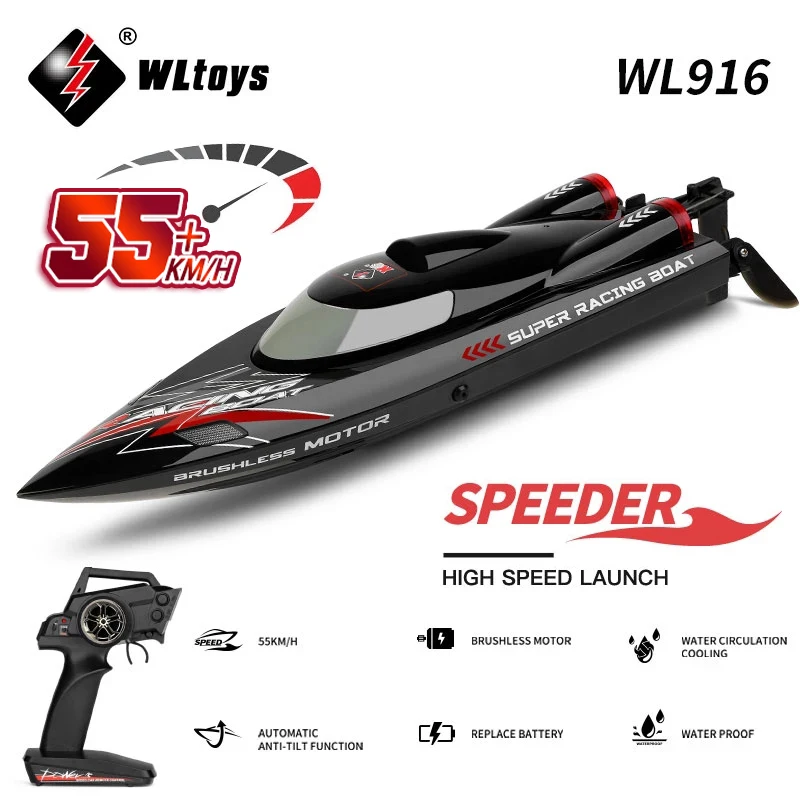 High Speed Electric RC Boat Model Water Speedboat