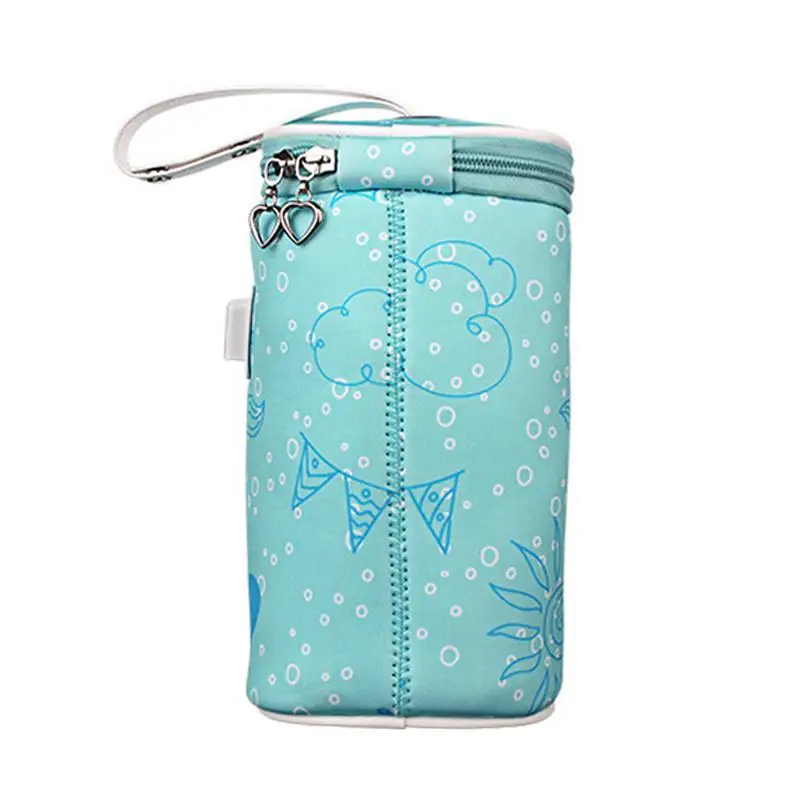 

Baby Milk Keep Warm Bag USB Insulated Bottle Bag Portable Travel Milk Heat Thermostat Keeper Bottle Keep Warmer For Car Tavel