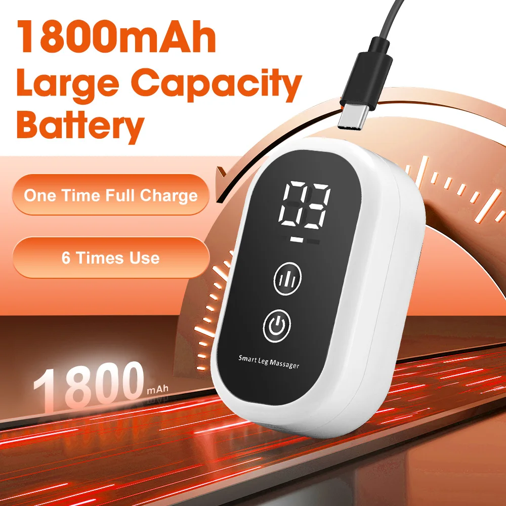 360° Air Pressure Calf Massager Eletric 3Mode Airbag Compresstion Vibration Leg Massage Foot Calf Muscle Relax Blood Circulation