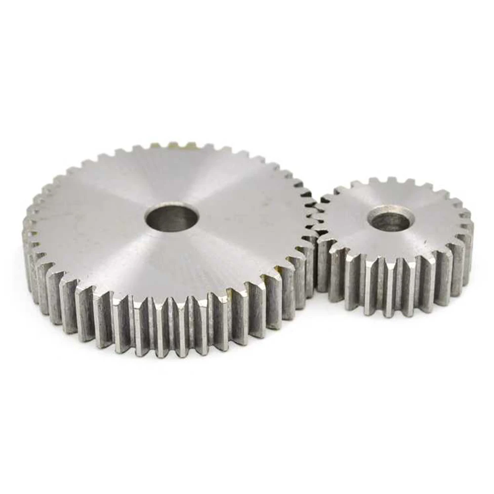 Carbon Steel Pinion Gear 1pc Module 1 60 61 62 63 64 65 66 67 68 69 70 71 72 73 74 75 Teeth 1M Metal Spur Gears Face Width 10mm