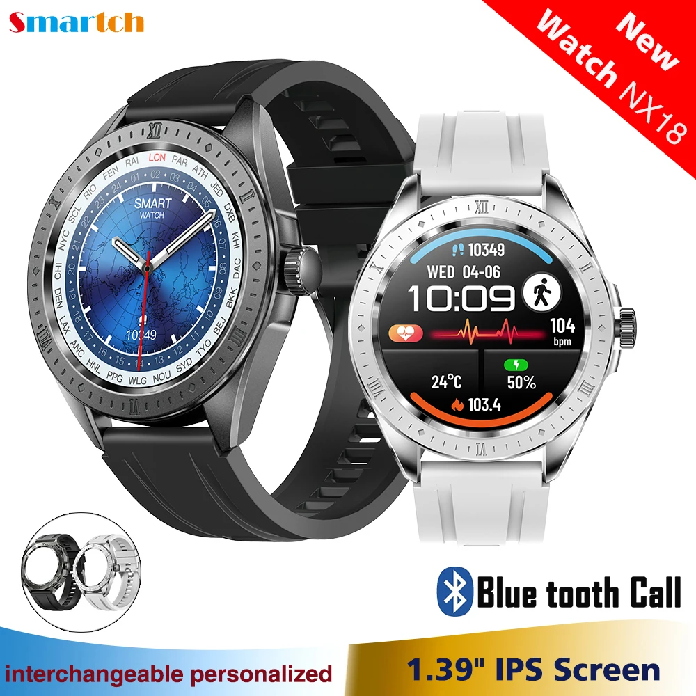 

2023 New 1.39" Blue Tooth Call Men Smart Watch Sound Recording Double Strap Bracelet Waterproof Health monitoring Smartwatch