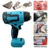 Cordless Hot Air Gun Handheld Electric Heat Gun with 3 Nozzle Household Shrink Wrapping Tool Rechargeable for 18V Makita Battery 3