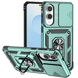 Deluxe Shockproof Magnetic Phone Case - Heavy Duty Back Cover (Green)