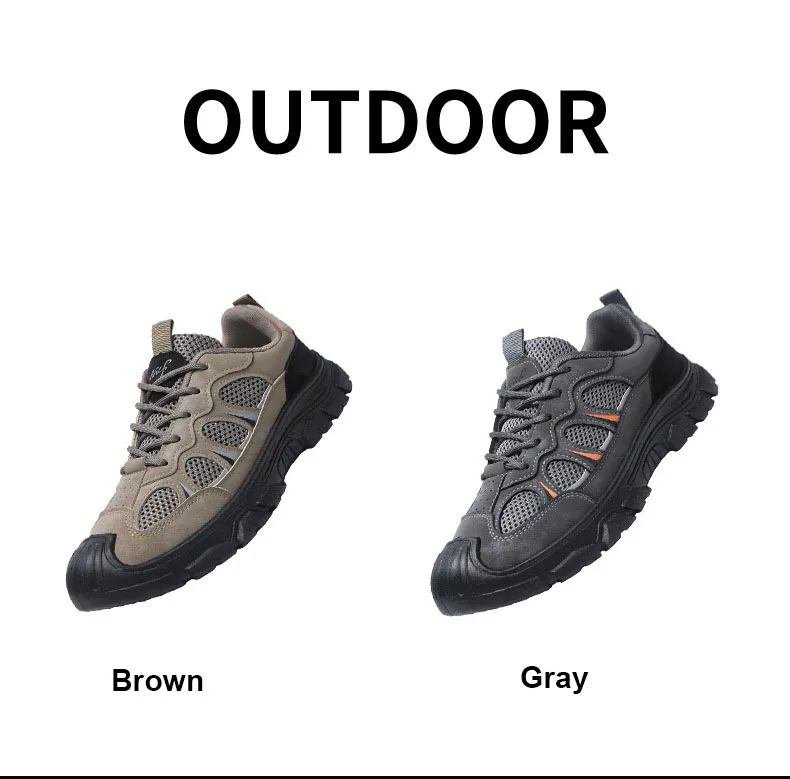 Description Picture 5 of itemOulylan Hiking Sneakers Shoes for Men 2024 Breathable Outdoor Trekking Sport Mens Hunting Shoes Climbing Walking Man Shoes