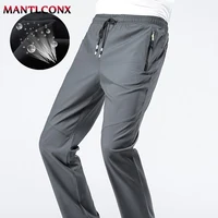 Pantalon décontracté respirant pour hommes, séchage rapide, taille élastique droite, pantalon de jogging, pantalon de sport classique coréen, grande taille 4XL 5XL 5