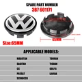 3B7 601171 VW-65MM
