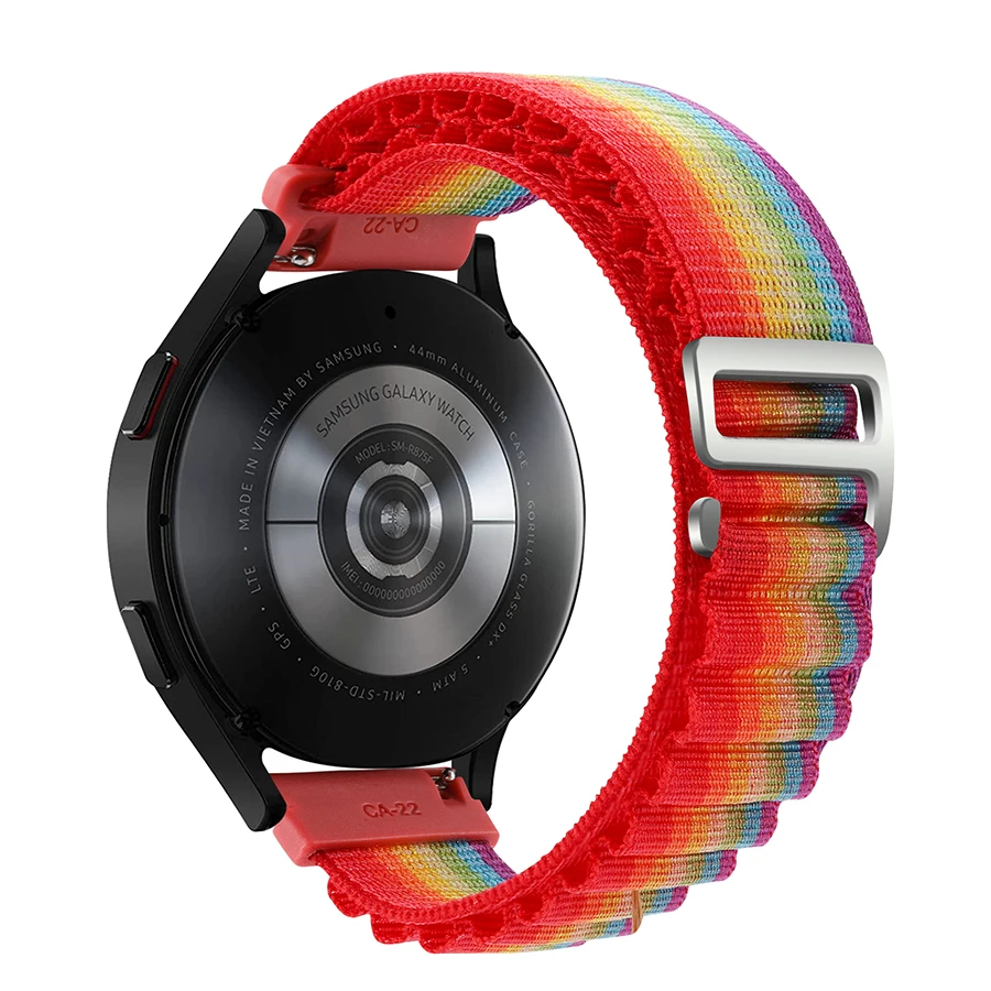 Nylon Loop Watch Band - Replacement Wristband in Multiple Colors