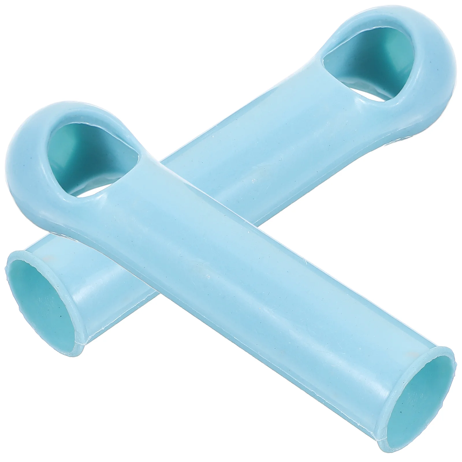 2pcs Broom Handle End Caps Mop Handle Grip Clothesline Pole Sleeve Broom Tube Grip Replacement Grips Grips