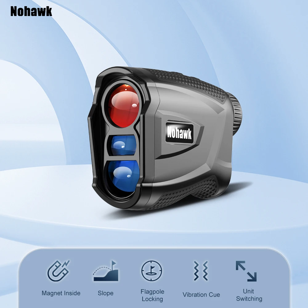 Nohawk-ゴルフ用の光学式レーザー,USB,ゴルフ距離計,ハンティング用の